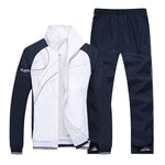 Men's Sports Suit New Autumn Sportsman Wear Sets 2 Pieces Jacket + Pants New Male Sportswear Clothes Full Suit Tracksuit