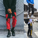 2020 Men's Leisure pants Hip Hop Loose Wide Leg Pants Fashion Decal letter Men Long pants Jogging sports Tide pants Size S-3XL