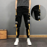 2020 Men's Leisure pants Hip Hop Loose Wide Leg Pants Fashion Decal letter Men Long pants Jogging sports Tide pants Size S-3XL