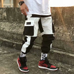 2020 Men's Leisure pants Hip Hop Loose Wide Leg Pants Fashion Decal letter Men Long pants Jogging sports Tide pants Size S-3XL