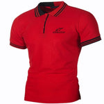 New Brand Alpinestars Man Polo Shirt Mens Casual Stripe Collar Splicing Polo shirt Men Short Sleeve High Quality Alpinestar Polo