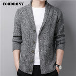 COODRONY Brand Sweater Men Autumn Winter Thick Warm Cardigan Men 2020 New Arrivals Streetwear Fashion Casual Sweater Coat C1164