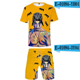 TUPAC Two Piece Set 3D Printing Casual Short Sleeve Tshirt Shorts Sets 2020 Hiphop Kpops Round Collar Beach Shorts