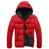 Candy Color Men's Parkas Hooded Jacket Men Parka Men's 2020 Clothes And Coats Fot Male Cotton Autumn And Winter Clothing